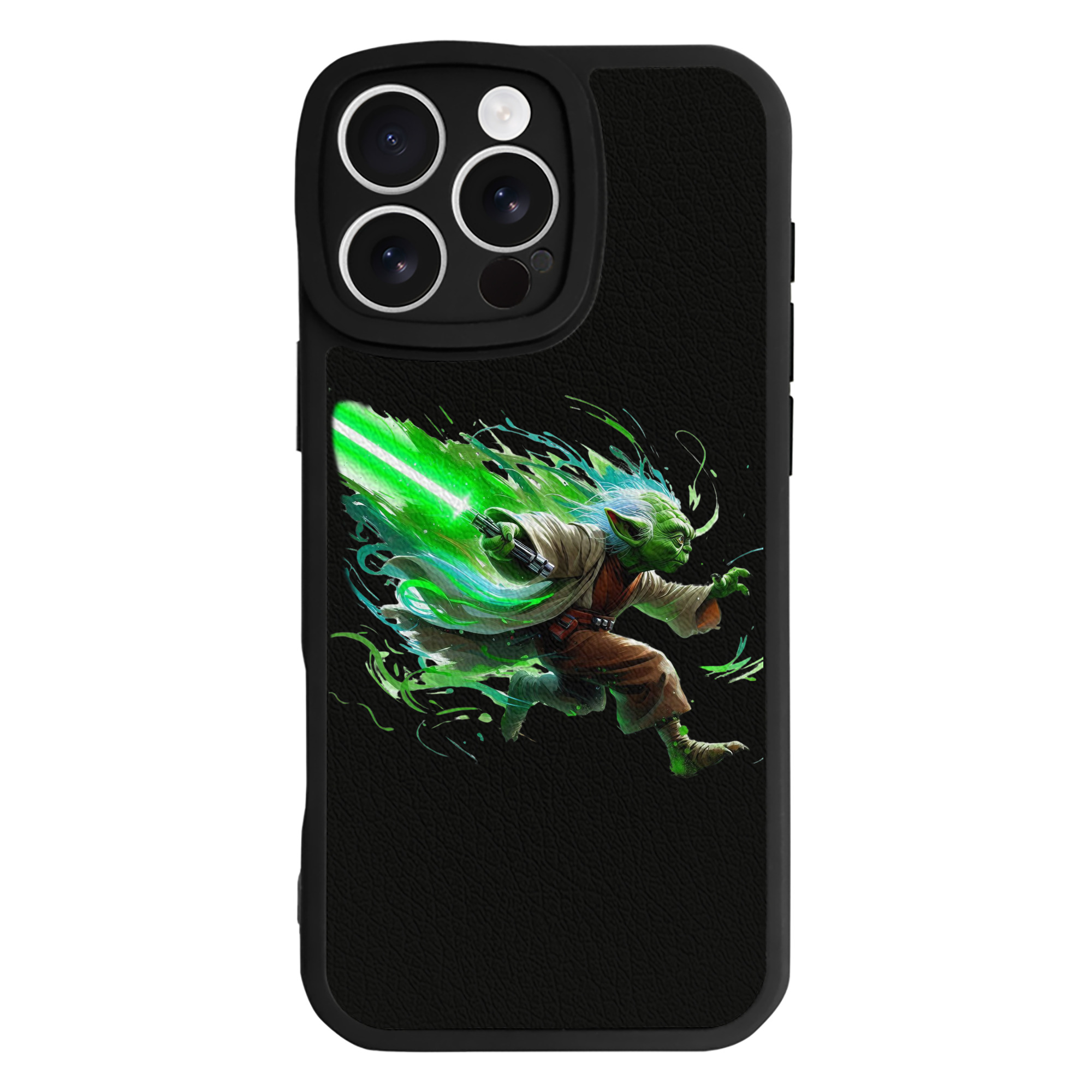 （画像用） スター・ウォーズ Star Wars 【iPhone 16シリーズ対応】シリコンスマホケース（レザー調） 材質：シリコン